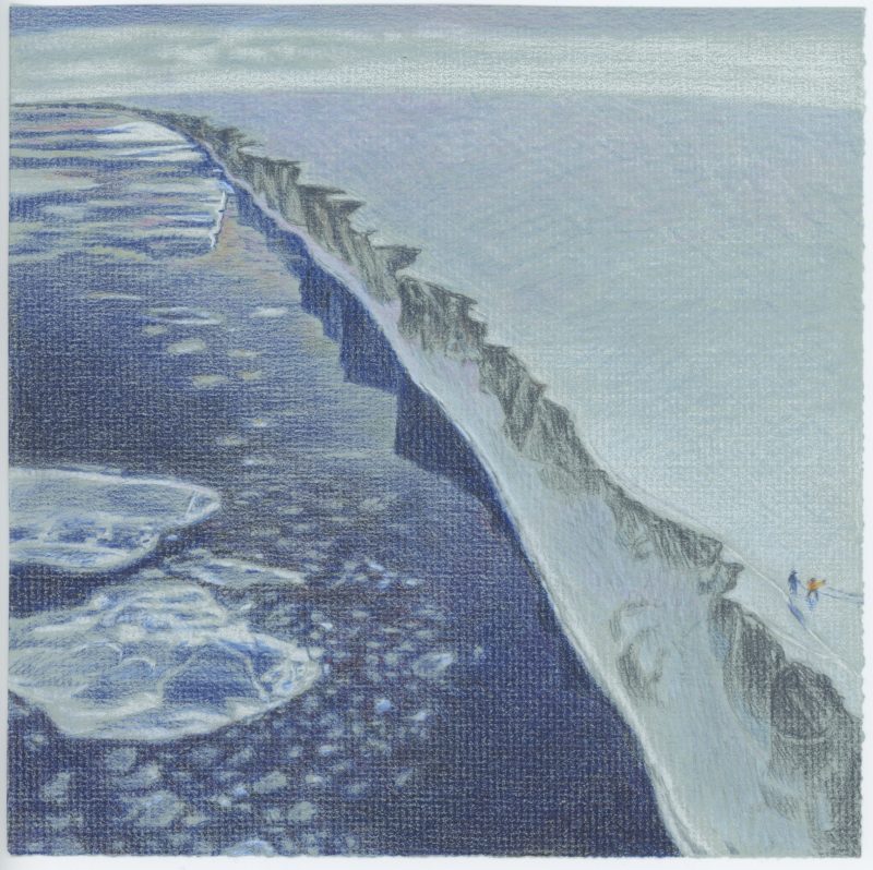 Endless Vista Glacier: Ross Ice Shelf, Antarctica